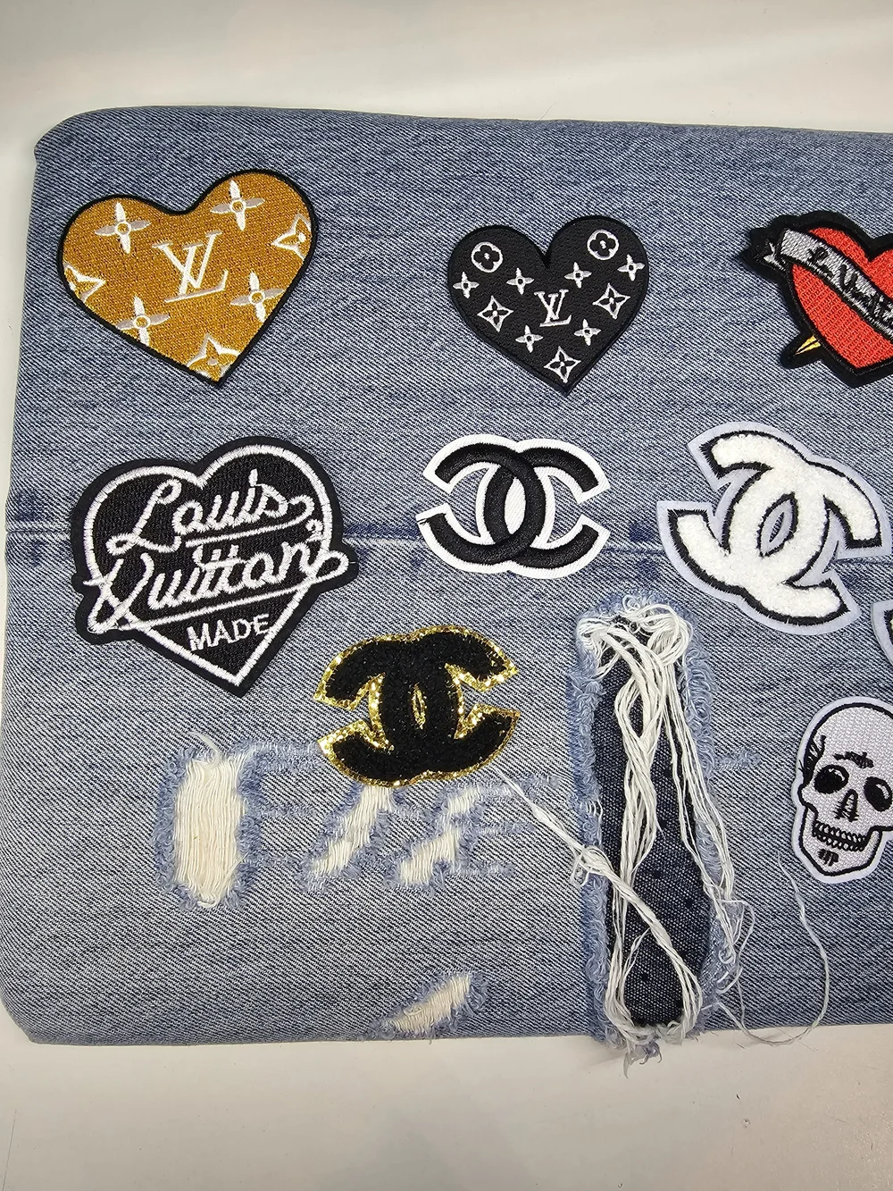 Designer- Inspired Iron On Patch Set (9) - Picture 2 of 4